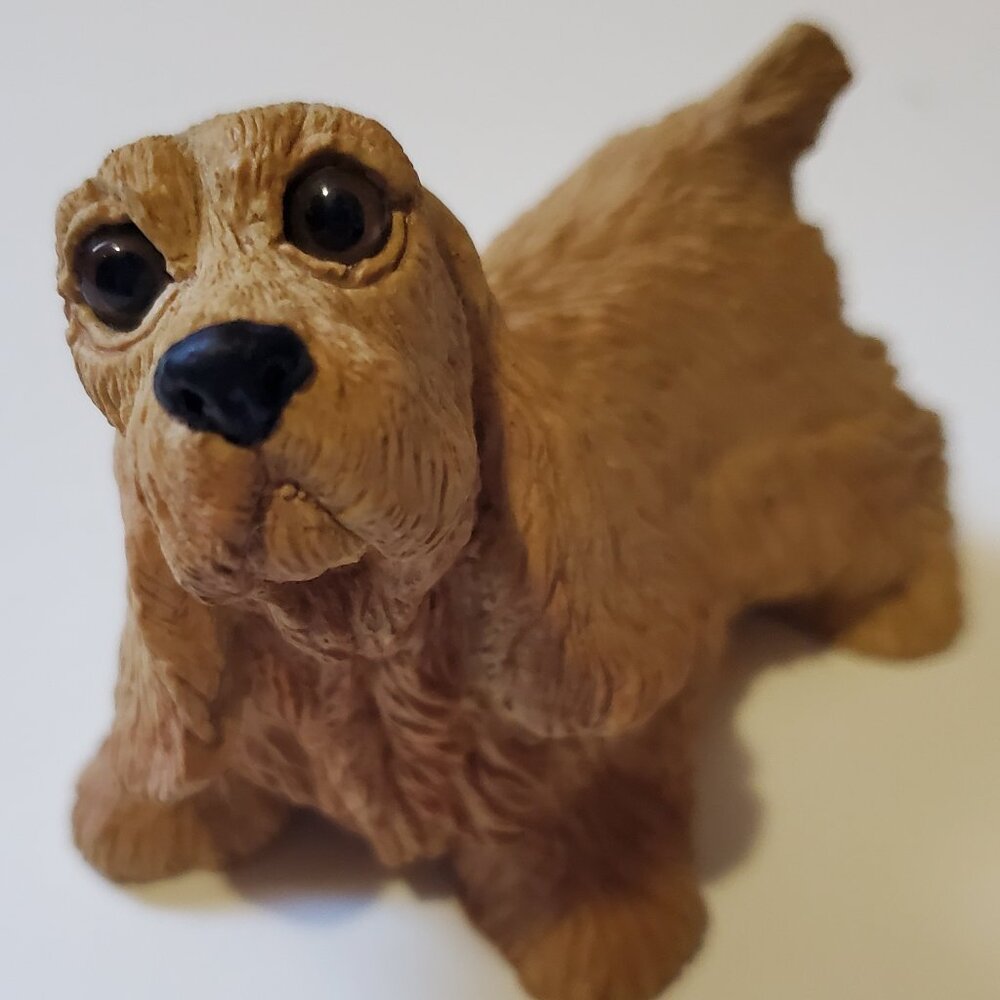 Stone Critters Cocker Spaniel Figurine